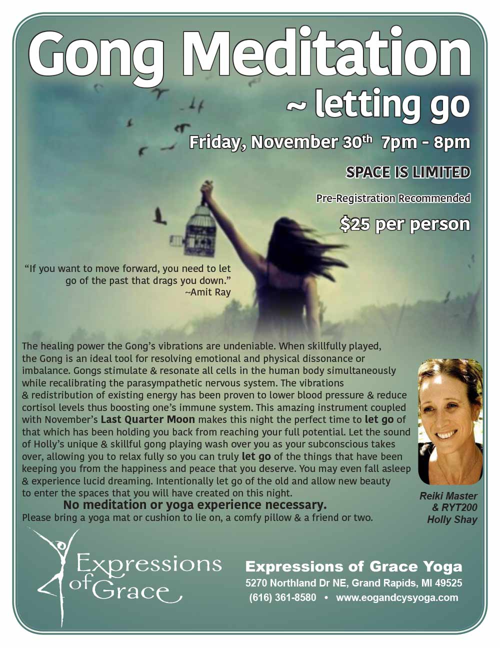 Gong Meditation ~ letting go
