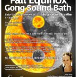 Fall Equinox Gong Sound Bath, Sept 21st, Karma Yoga, Bloomfield Hills