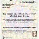Gong Sound Bath, Oct 5, Expressions of Grace Yoga, Grand Rapids, MI