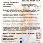 New Moon Gong Sound Bath, Oct 26, New World Yoga and Meditation, Midland, MI