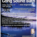 Gong Sound Bath, Dec 13, 7pm, Expressions of Grace, Grand Rapids, MI