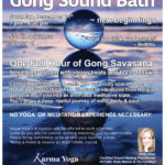 Gong Sound Bath Winter Solstice, Dec 21, 7pm, Karma Yoga, Bloomfield Hills, MI