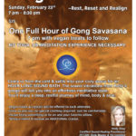 Gong Sound Bath, Sun Feb 23, 7pm, Ananda Center for Yoga & Meditation, Ferndale, MI