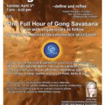 Gong Sound Bath ~define and refine - April 5th - 7pm - 8:30pm - $25 - Ananda Center for Yoga & Meditation, Ferndale, MI