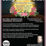 Gong Sound Bath ~ Full Flower Moon - Wednesday, May 6th - 7:00 pm - 8:30 pm - $35 - OMG! Yoga Rockford, MI
