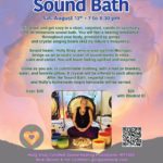 Gongs & Crystal Bowls Sound Bath, Aug. 13, Spirit Heart Eugene, Oregon