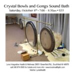 Crystal Bowls and Gongs Sound Bath in Southfield